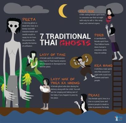 The Helpful Ghost - A 16th-Century Thai Folk Tale About Unexpected Friendship and the Power of Kindness